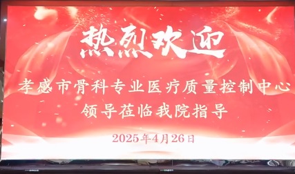 孝感市骨科专业医疗质量控制交流会